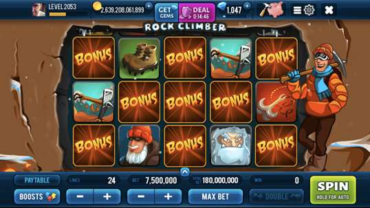 Rock Climber Slots screenshot 3