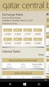Qatar Central Bank QCB screenshot 1
