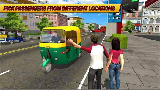 Off Road Tuk Tuk Auto Rickshaw Driver Sim 2019 screenshot 1