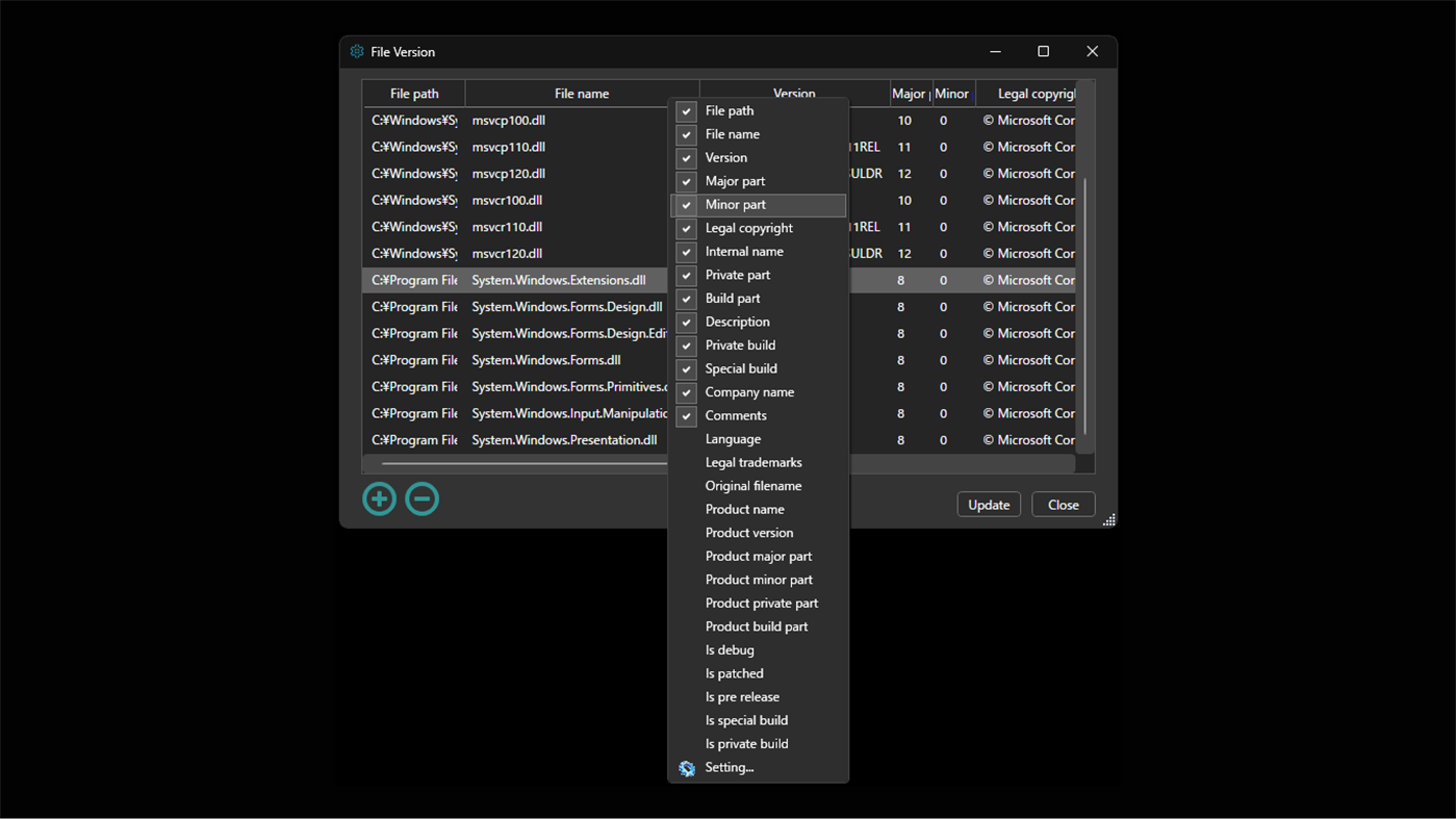 #2. FileVersion (Windows) By: A.M.Soft
