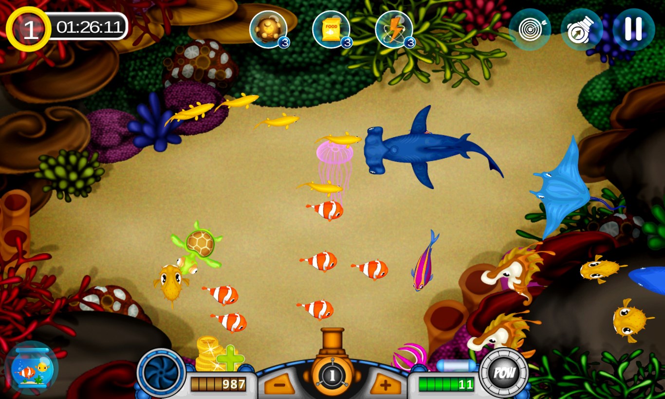 Feed the fish game online, free