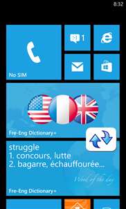 French English Dictionary+ screenshot 1