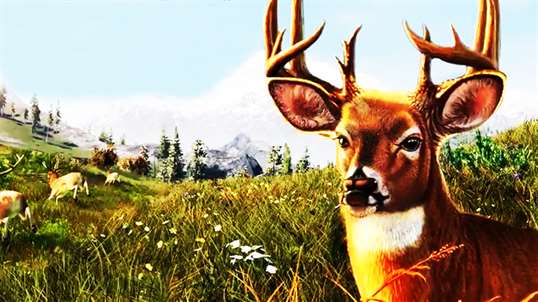 Wild Jungle Animal Hunting Sniper Shooting 3D screenshot 3
