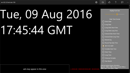 Date and Time Clock World Timezone screenshot 1