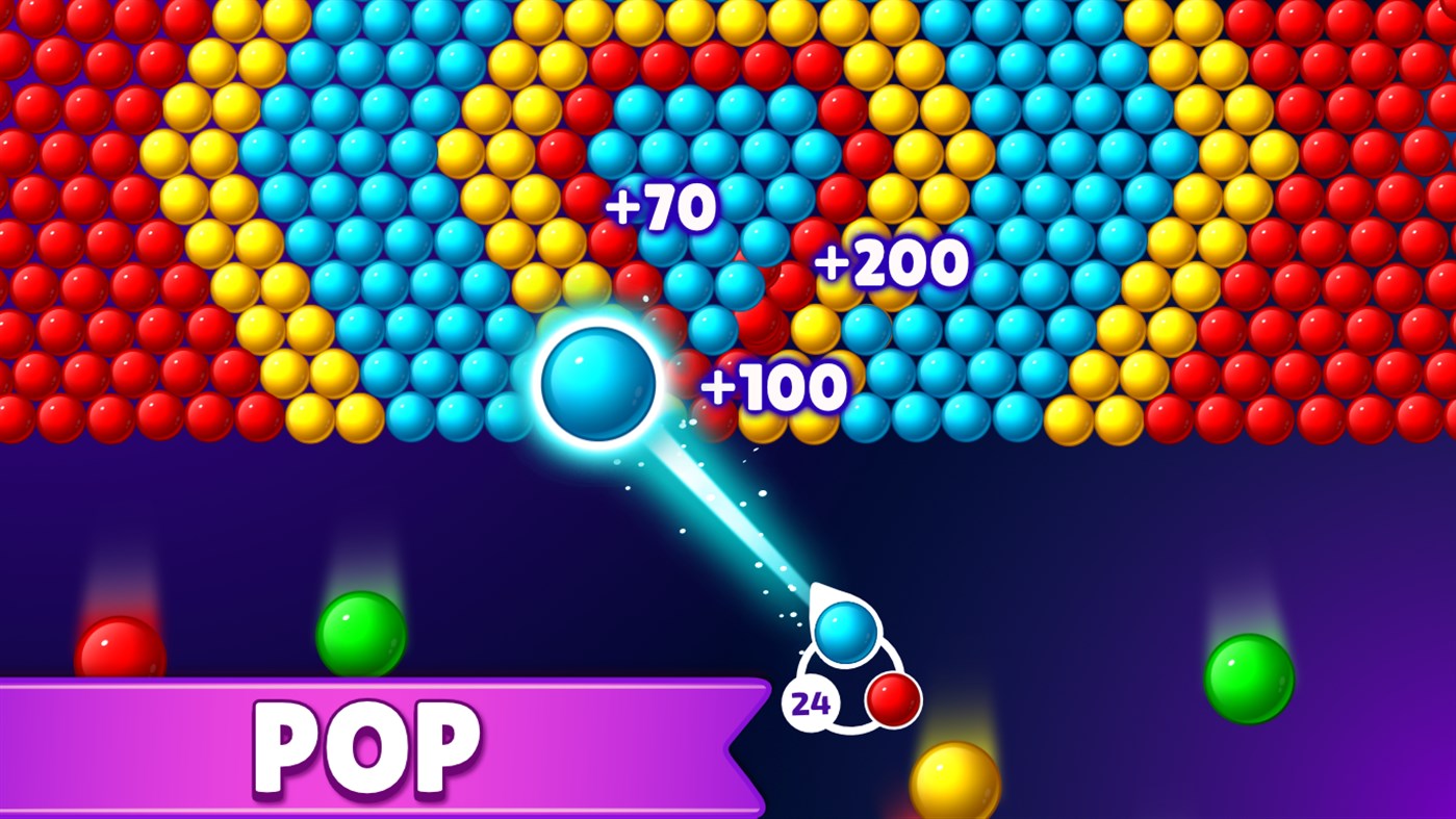 #1. Bubble Pop: Bubble Shooter (Windows) 来自: RV AppStudios