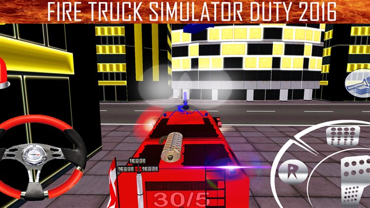 Fire Truck Simulator Duty 2016 - PC - (Windows)
