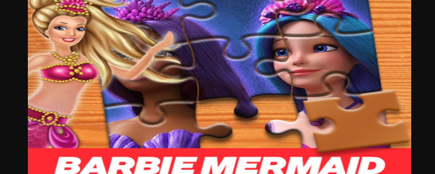 Barbie Mermaid Power Jigsaw Puzzle Game marquee promo image