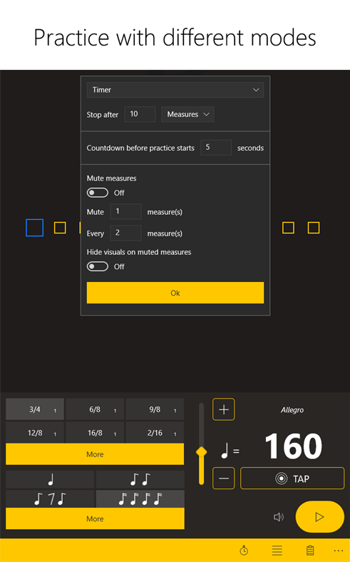 #3. Andante Metronome (Windows) بواسطة: Tomasz Wiśniewski