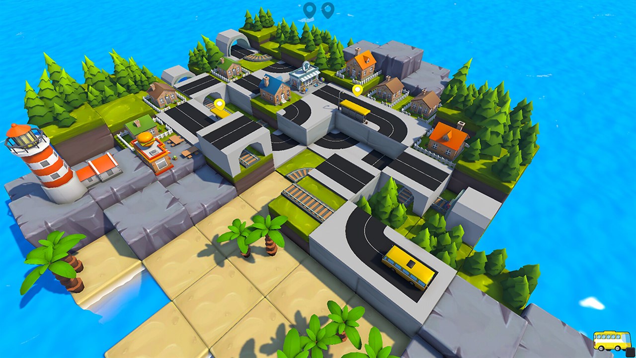 Busway Islands - Puzzle screenshot 2