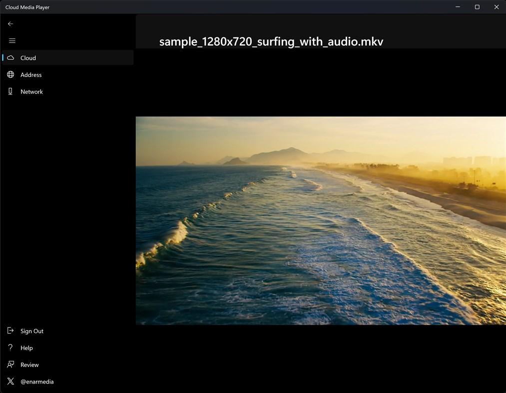 #1. Cloud Media Player (Windows) 由: enarmedia