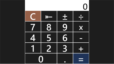 High Contrast Calculator Screenshots 1