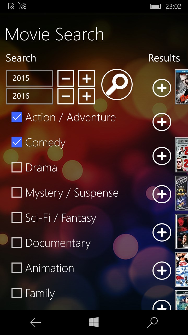 Movies Search screenshot