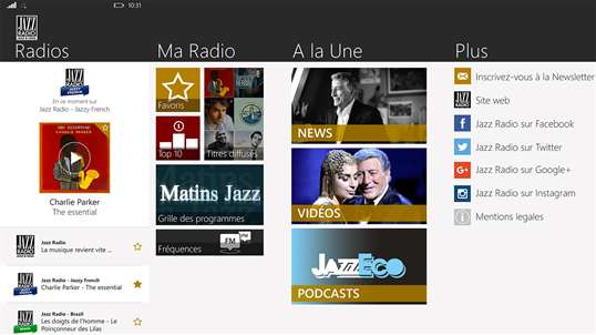 Jazz Radio screenshot 1