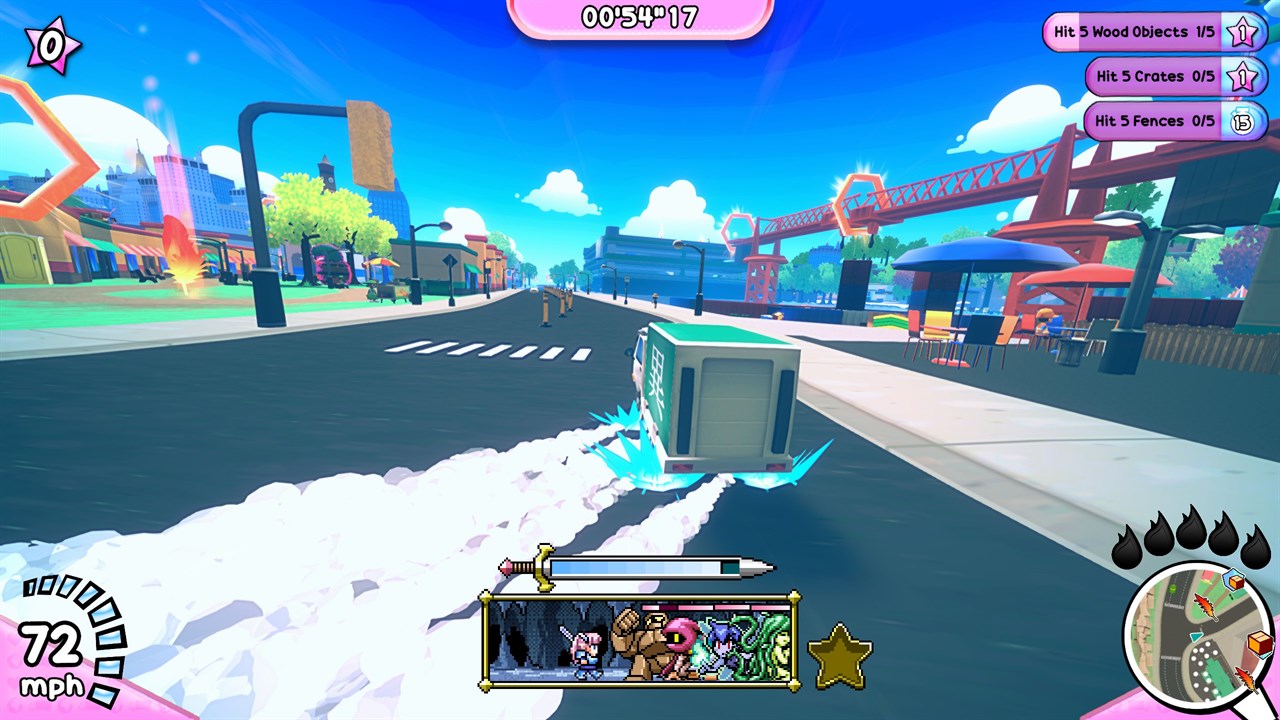 Truck-kun is Supporting Me from Another World?! screenshot 1