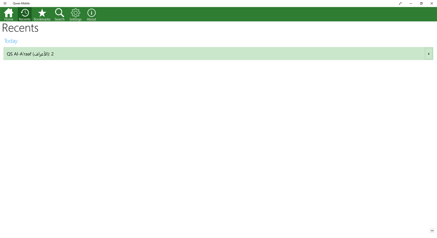 #2. Quran Mobile (Windows) 来自: OreliC