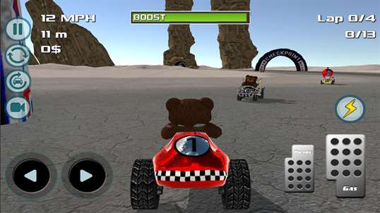Car Racing 3D: Cartoon screenshot 5