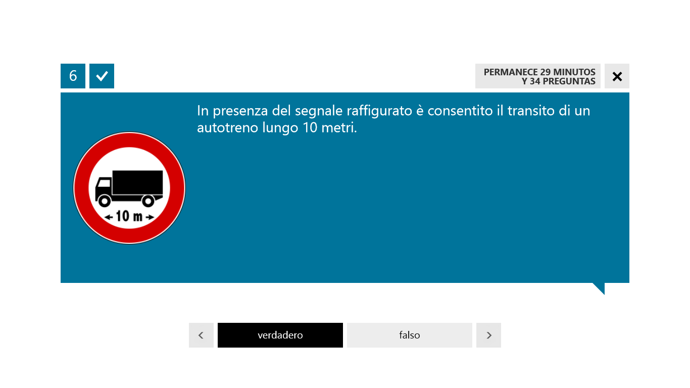 Screenshot 3 Quiz patente windows