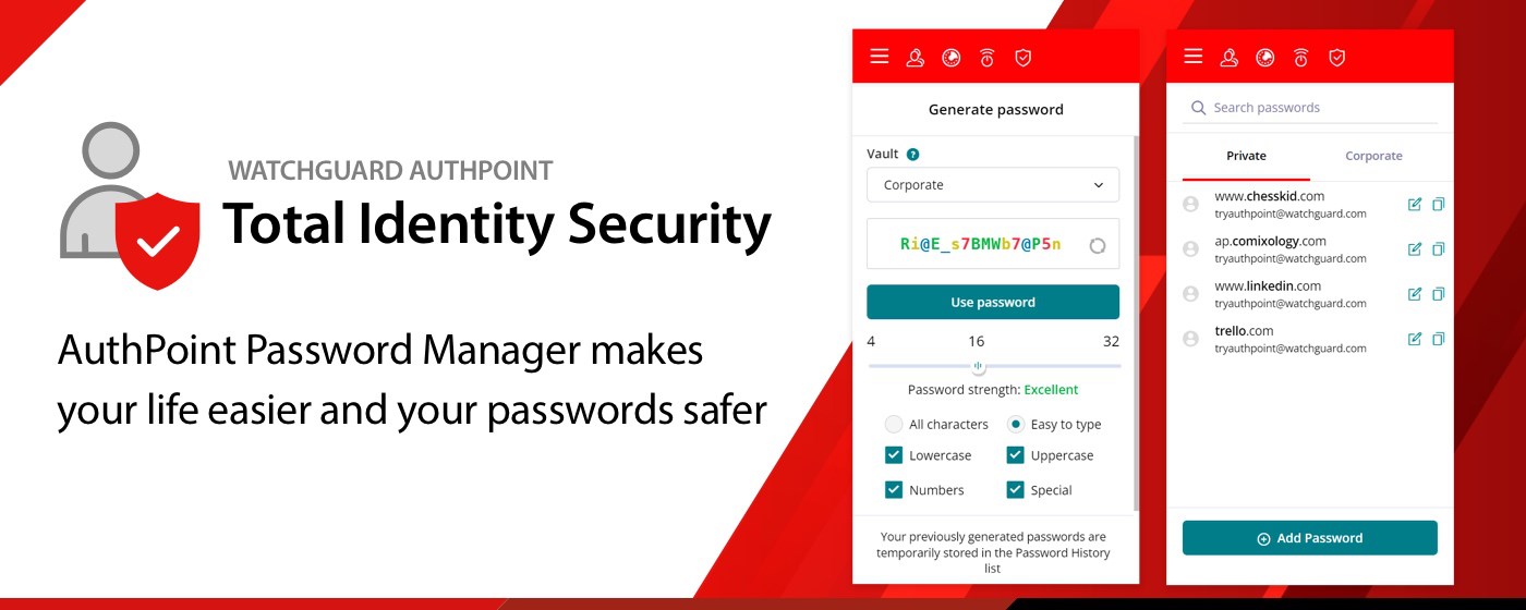 AuthPoint Password Manager marquee promo image