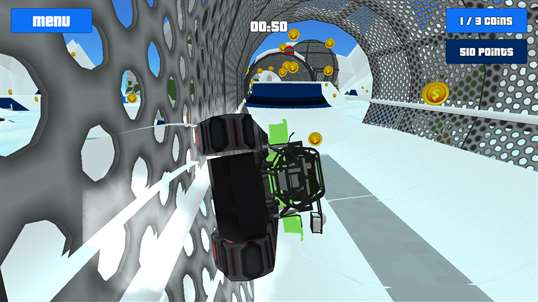 Baby Monster Truck Ice Racing screenshot 4