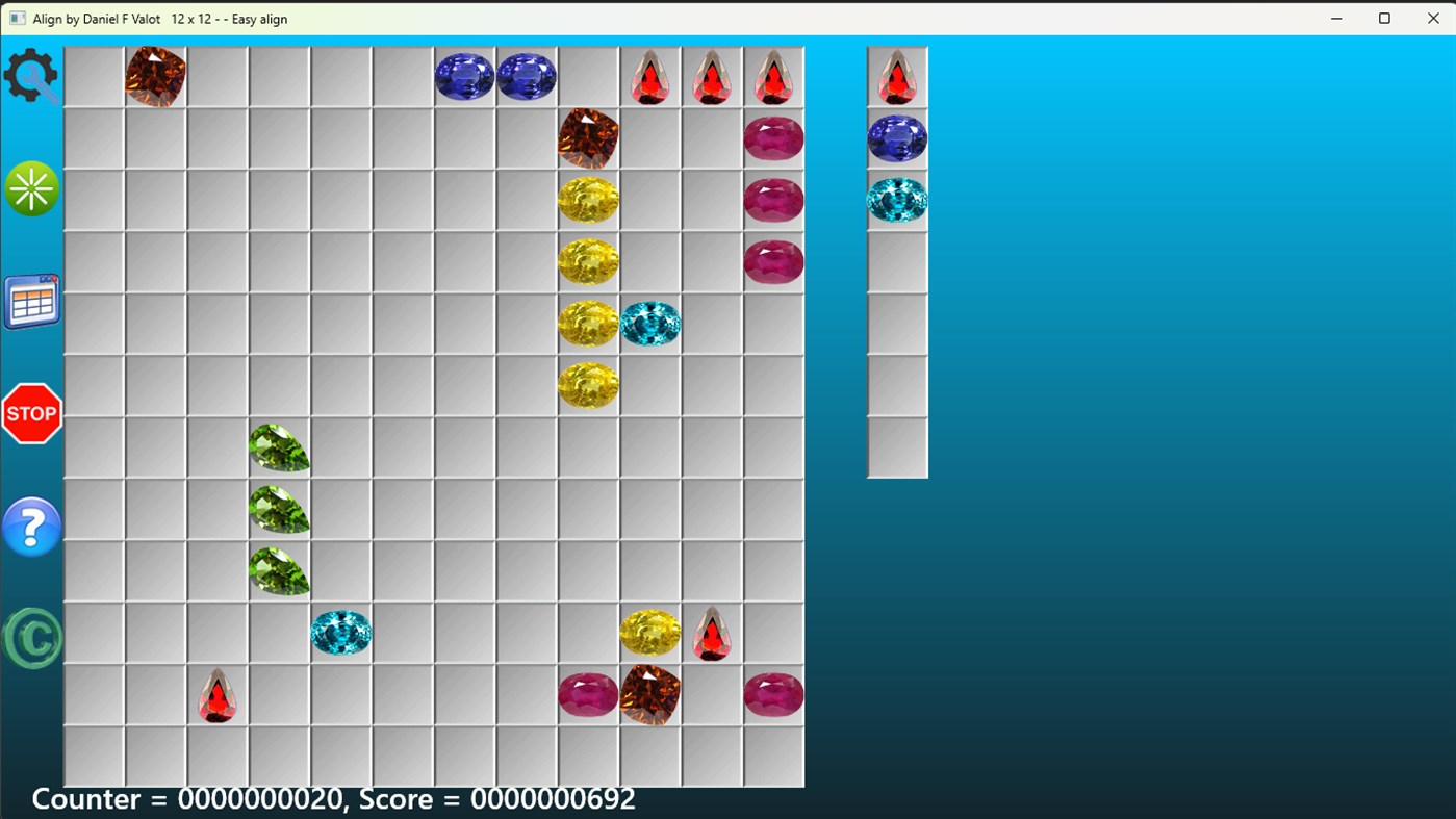 #2. Align Game Solitaire (Windows) 由: Daniel F Valot