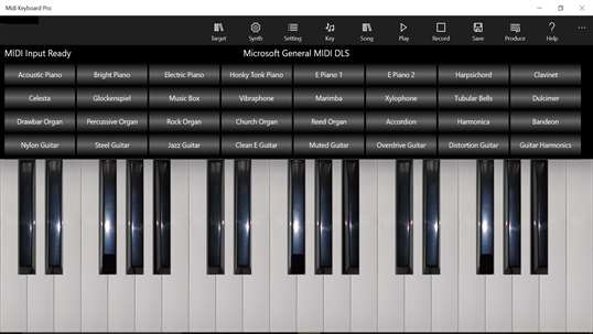 MIDI Keyboard Pro screenshot 1