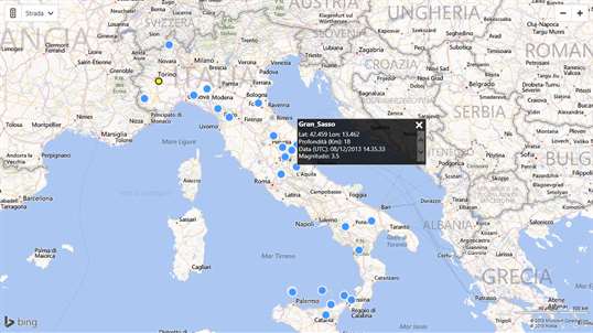 Mappa Terremoti screenshot 4