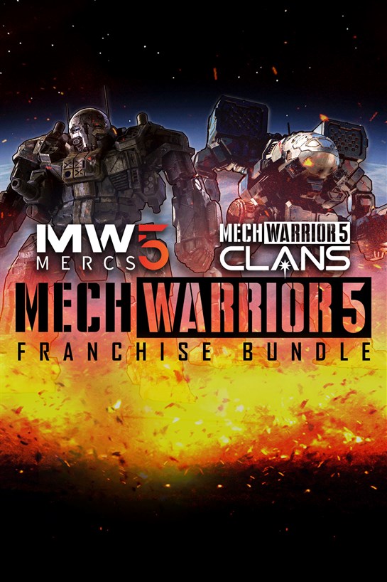 Box shot of MechWarrior 5 - Franchise Bundle