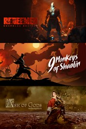 9 Monkeys of Shaolin + Ash of Gods + Redeemer: Bundle