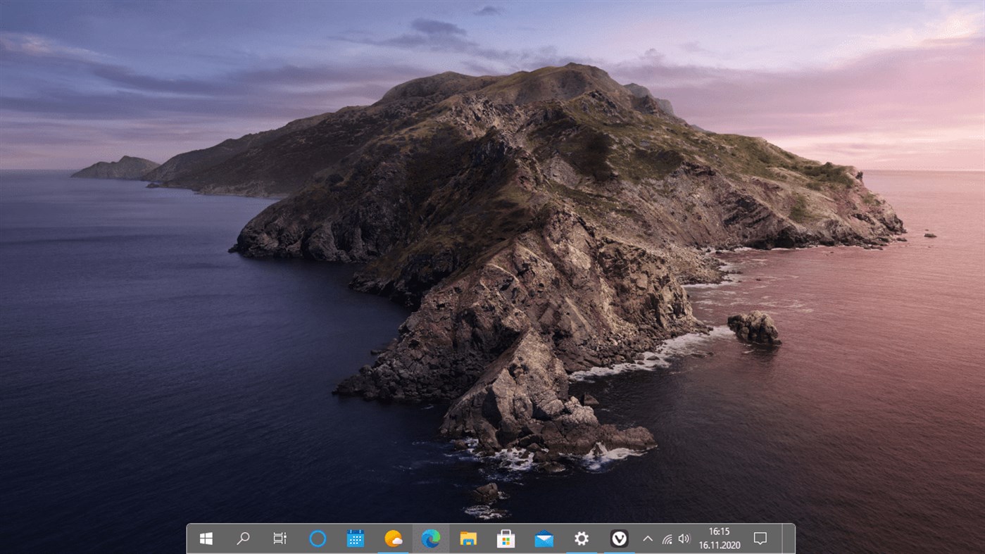 #1. TaskbarToDock (Windows) Göre: Valaut