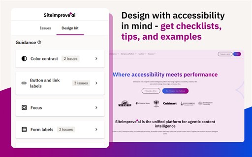 Siteimprove Accessibility Checker for Edge