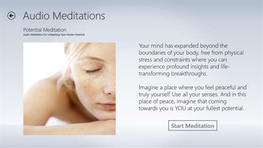 Guided Meditations screenshot 2