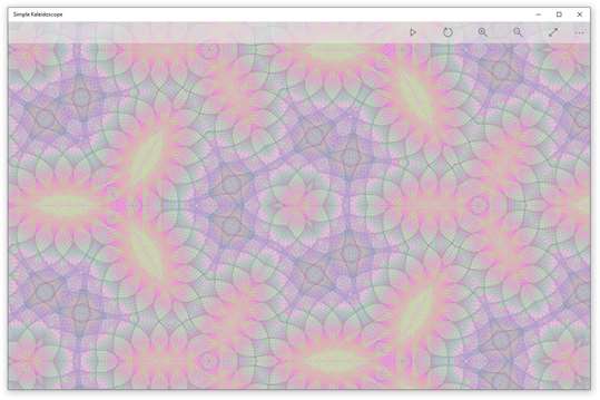 Simple Kaleidoscope screenshot 1