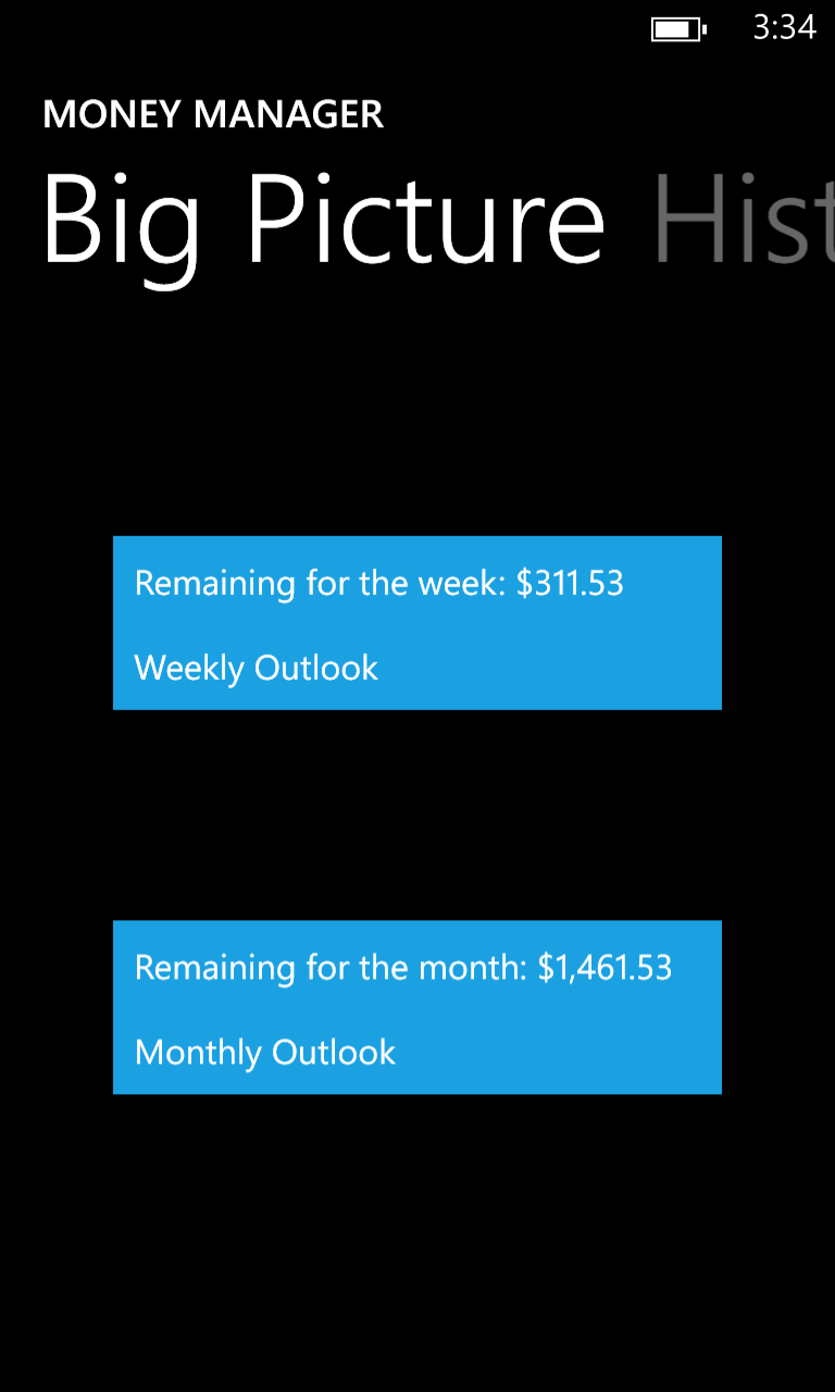 Captura de Pantalla 5 Money Manager windows