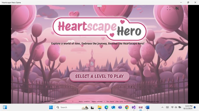 Heartscape Hero Game screenshot 2