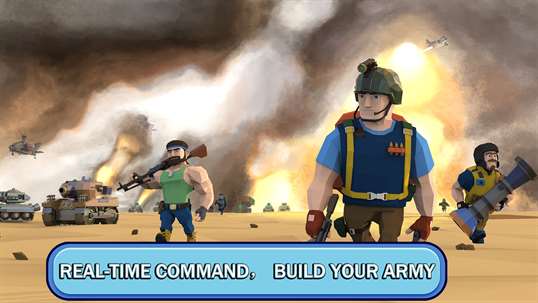 Commander At War:Real-Time World War screenshot 2