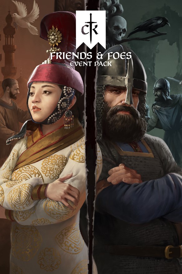 Crusader Kings III: Friends & Foes Xbox Series X|S and Xbox One cover art