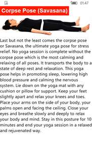 Yoga Poses to Get Instant Relaxation screenshot 7