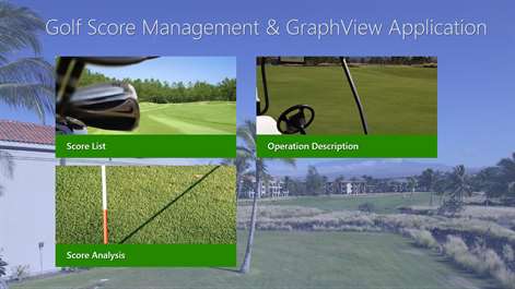 Golf Score Management & Score Transition View Screenshots 1