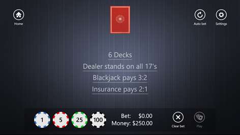 Blackjack HD Free Screenshots 2