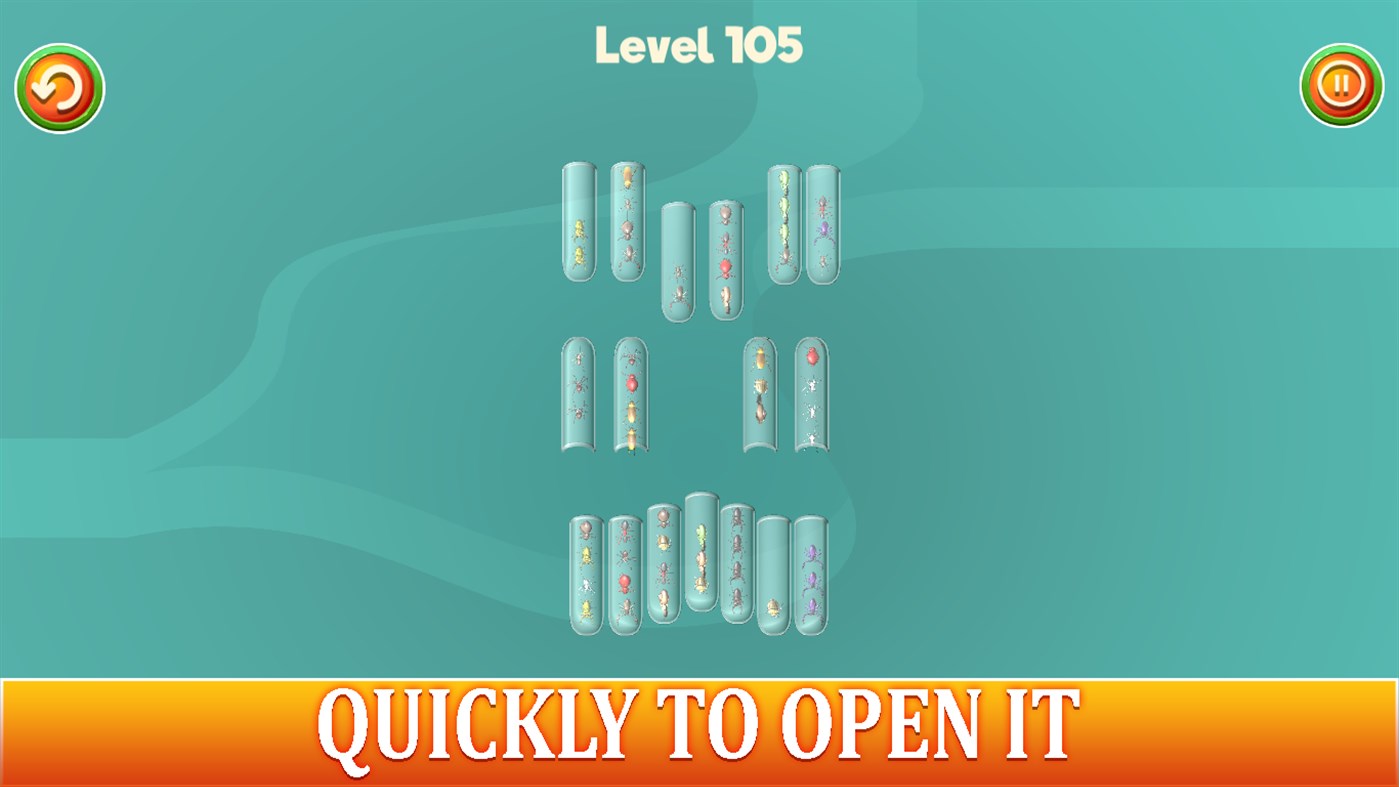 #3. Insect Sort Puzzle Game (Windows) Przez: Margala Games