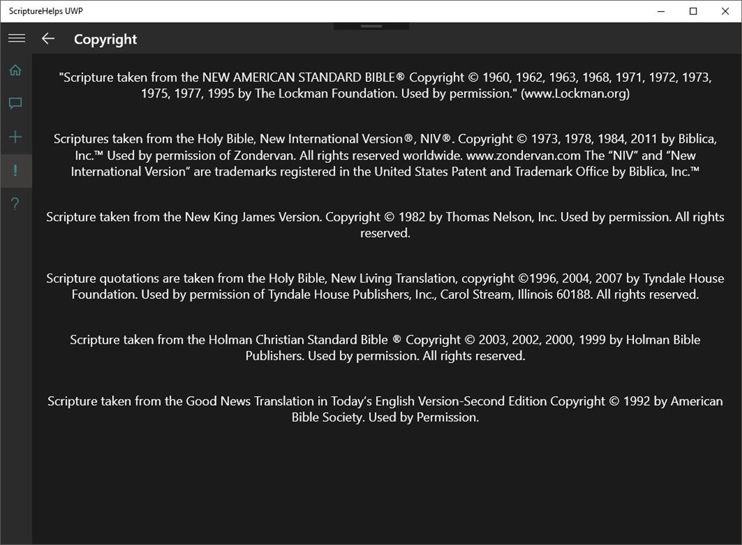 #5. ScriptureHelps UWP (Windows) Podle: SonCoder