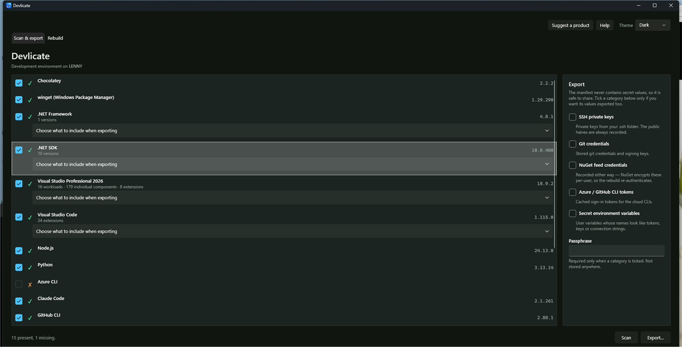 #2. Devlicate (Windows) By: Galactic Computing Ltd (Scotland)