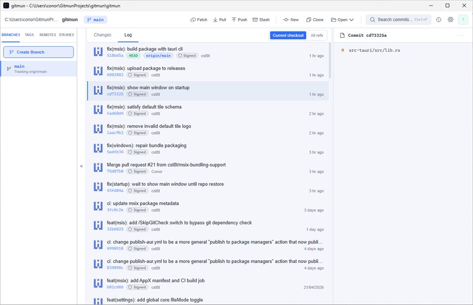Gitmun (Windows) By: cst8t