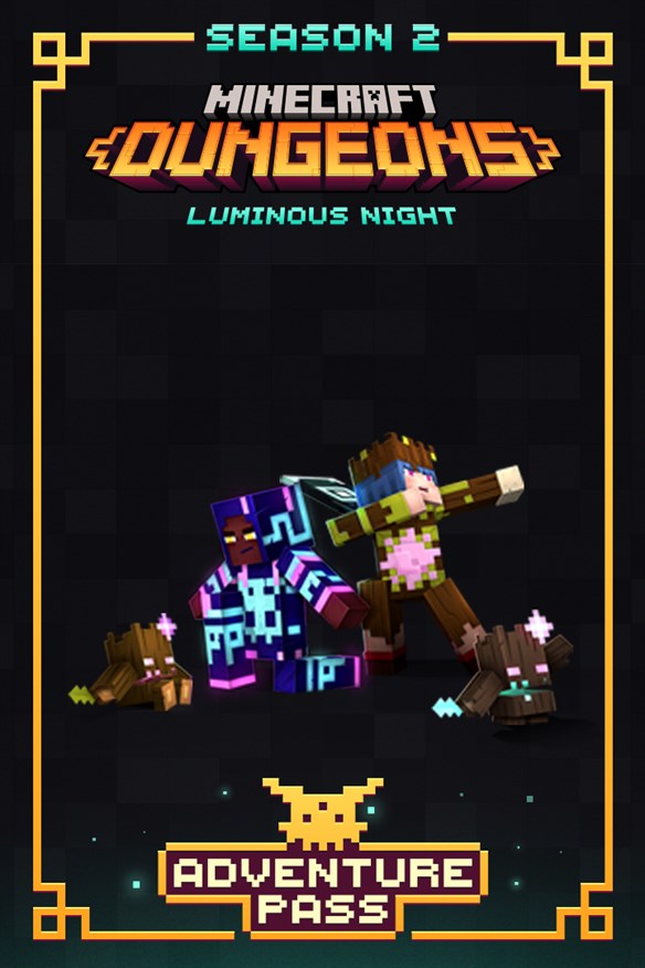 Minecraft Dungeons: Luminous Night Adventure Pass Xbox Series X|S and Xbox One cover art
