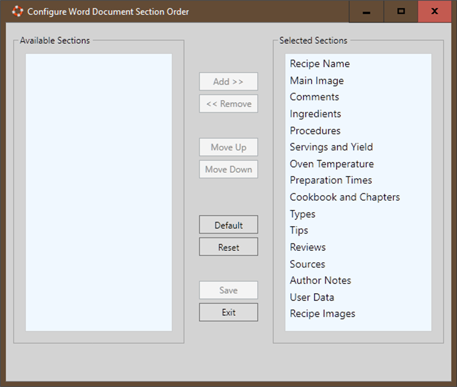 #2. Living Cookbook Rescue (Windows) 게시자: Jon's Useful Apps