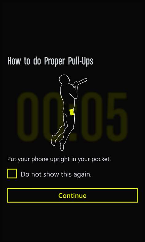 Runtastic Pull-Ups Screenshots 2