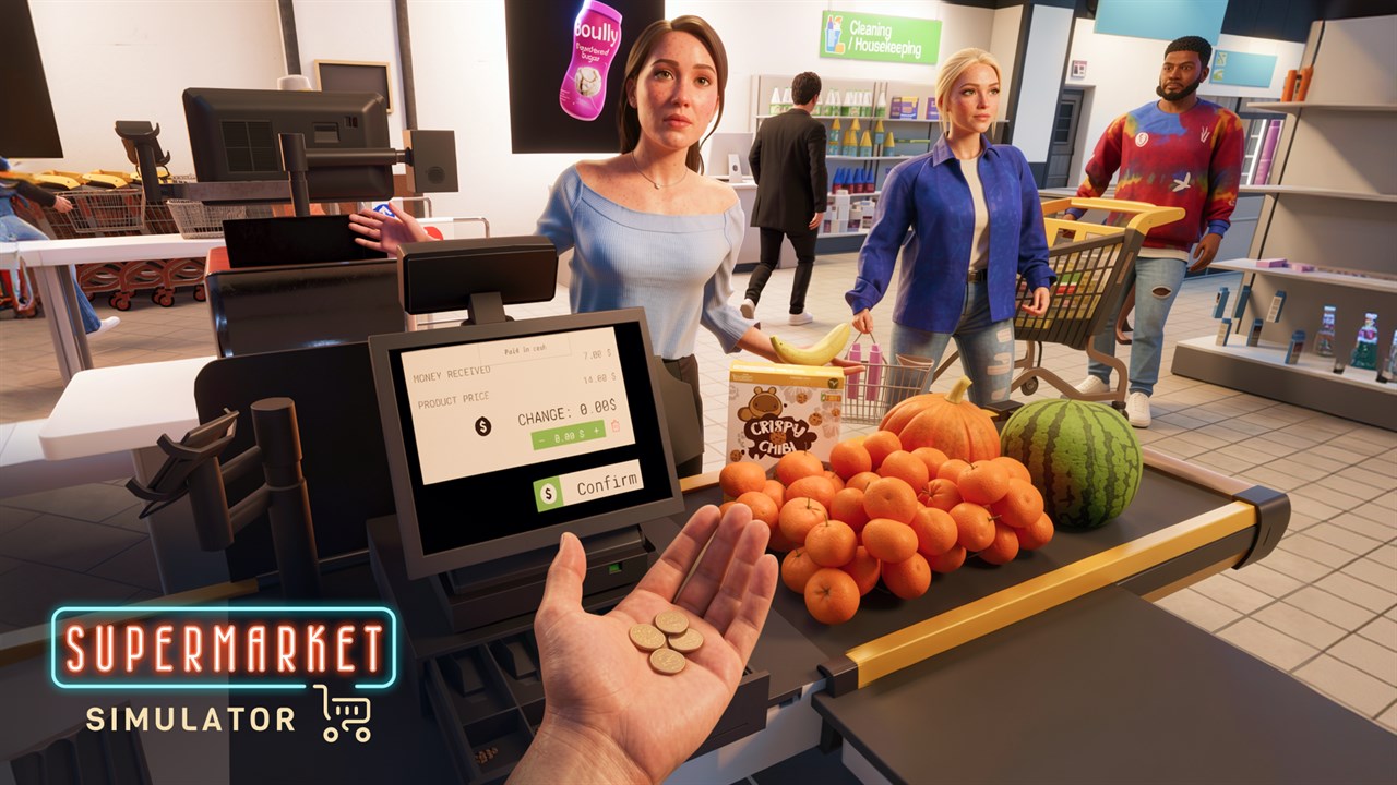 Supermarket Simulator 3D — My Grocery Store Games screenshot 1