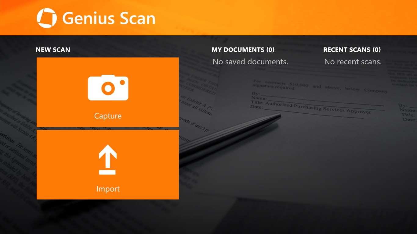 Export a document - Genius Scan