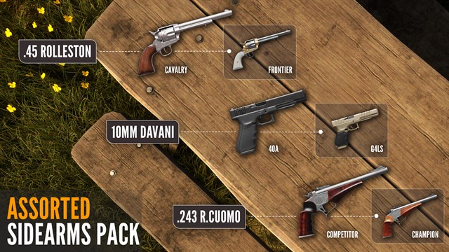 theHunter Call of the Wild - Assorted Sidearms Pack - Windows 10 screenshot 1