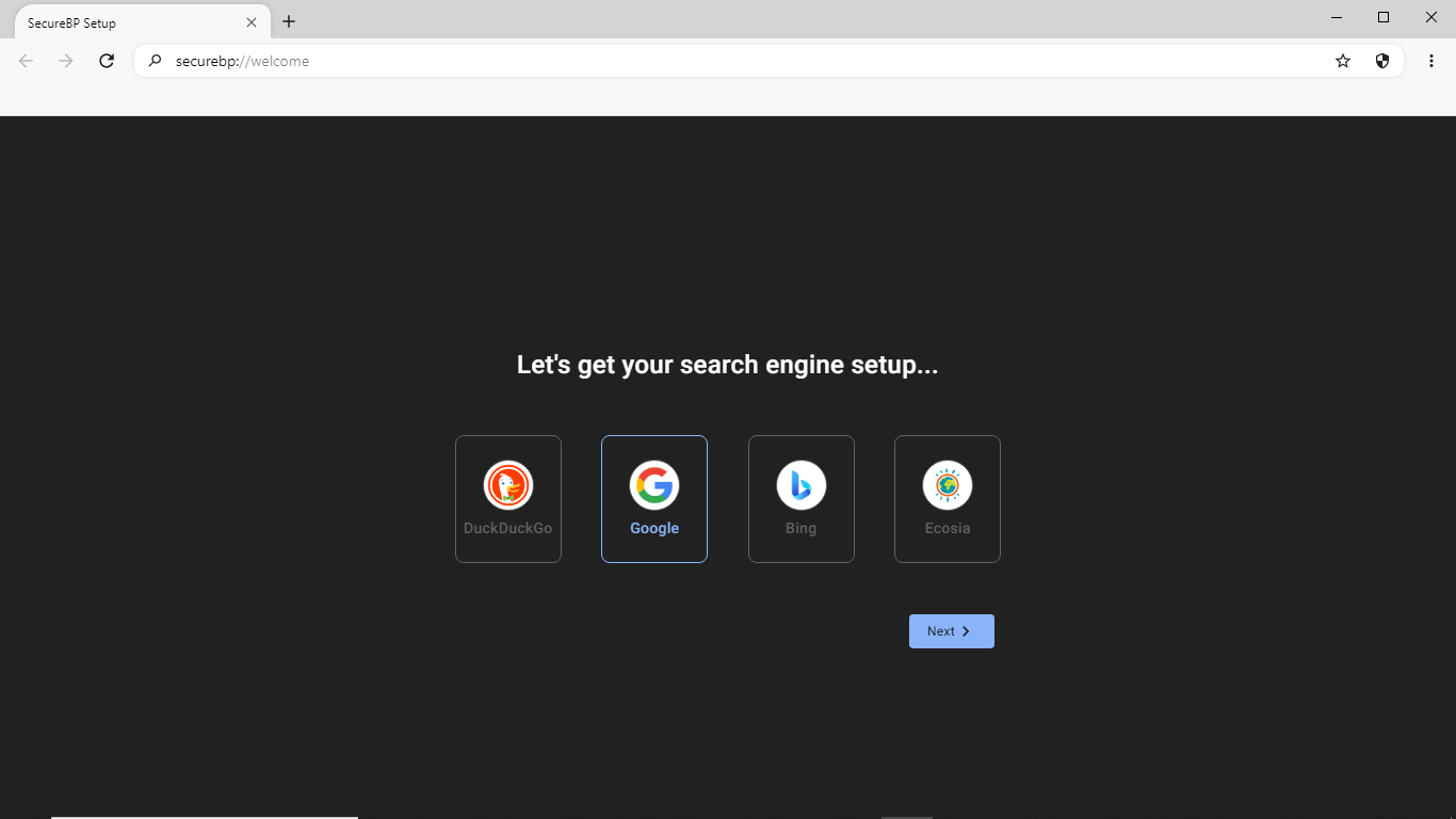 Secure Browser PRO ͏ Screen Grabs 2